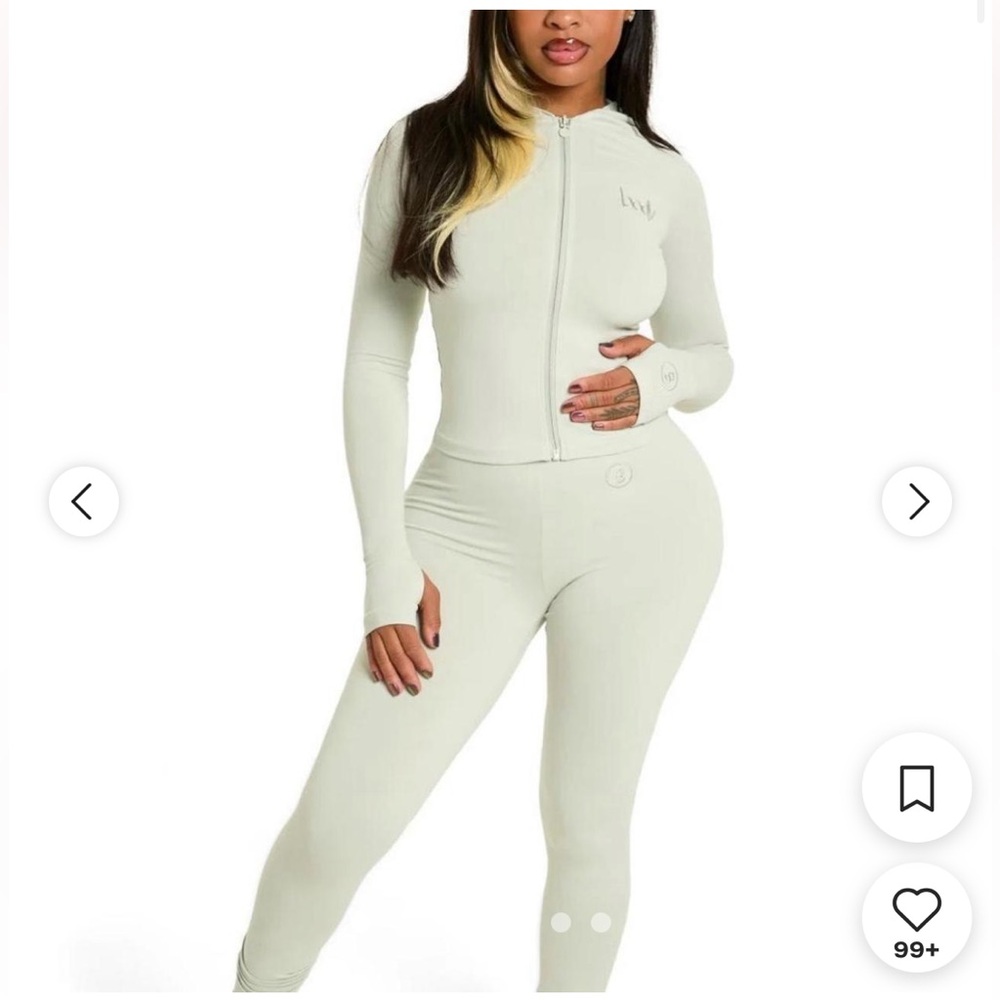 Body by Raven Tracy jacket (S) and leggings(M) set